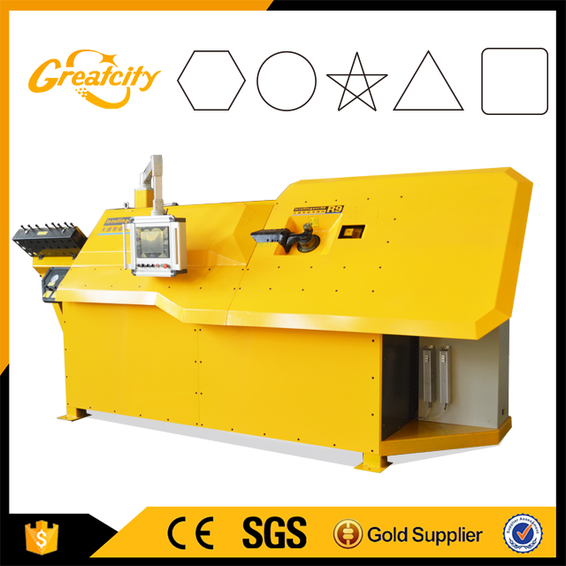 Factory hot supply agent price automatic cnc bending rebar machine r9