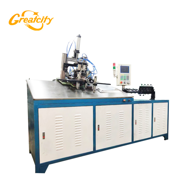 Multi-functional greatcity Brand Automatic CNC Stainless Steel 2D Wire Bending Machine with butt welder