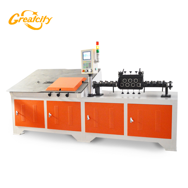 Factory good price assured quality 5 axis CNC 2d wire bending machine/flat bar forming machine