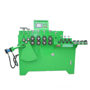 Agent price stable process hydraulic 8-16 mm.steel wire rod round circle making machine manufacturer 
