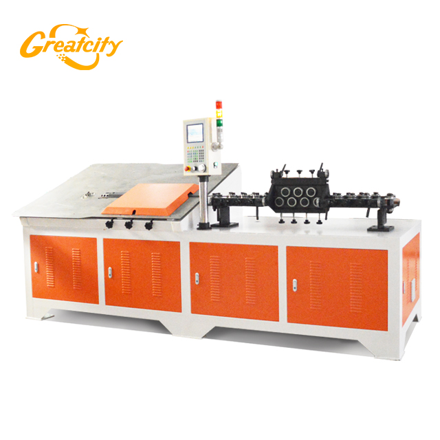 Factory good price assured quality 5 axis CNC 2d wire bending machine/flat bar forming machine