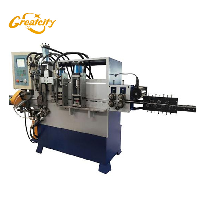 Paint Roller Frame Making Machine with CNC Controller factory 