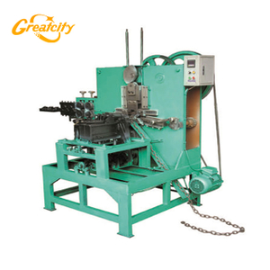 Fast and easy operating automatic Metal Chain Making Machine price 