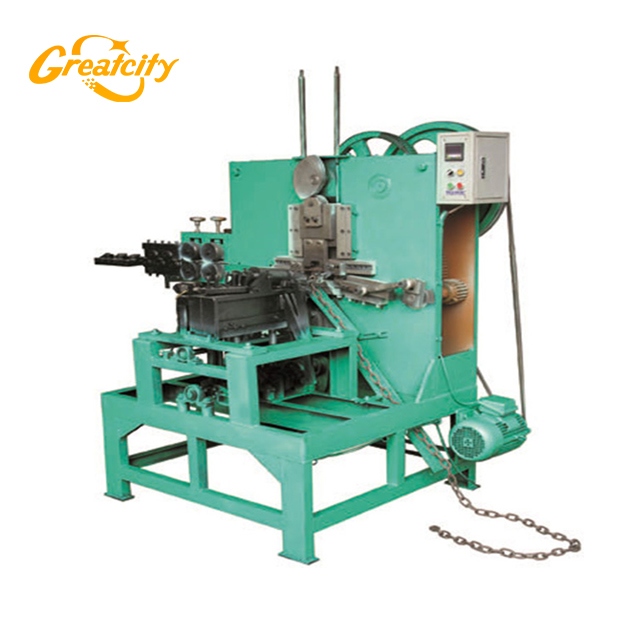 Large chain bending and welding line / chain making machine china
