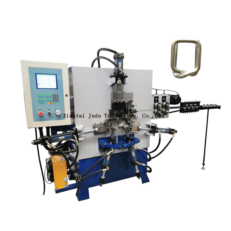 Automatic D Shaped Buckle Forming Machine With Welding Made In China