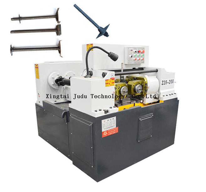 Factory cnc price rock bolt thread rolling machine for bars