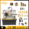 Three shaft automatic small pipe thread rolling machine for set screws and meter screws